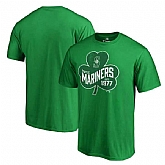 Men's Seattle Mariners Fanatics Branded Green Big & Tall St. Patrick's Day Paddy's Pride T-Shirt,baseball caps,new era cap wholesale,wholesale hats